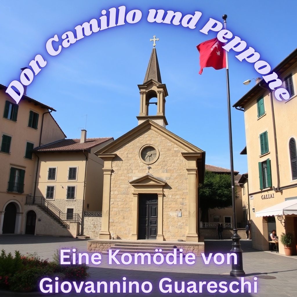 Don Camillo und Peppone auf der Freilichtbühne am Mangoldfelsen in Donauwörth